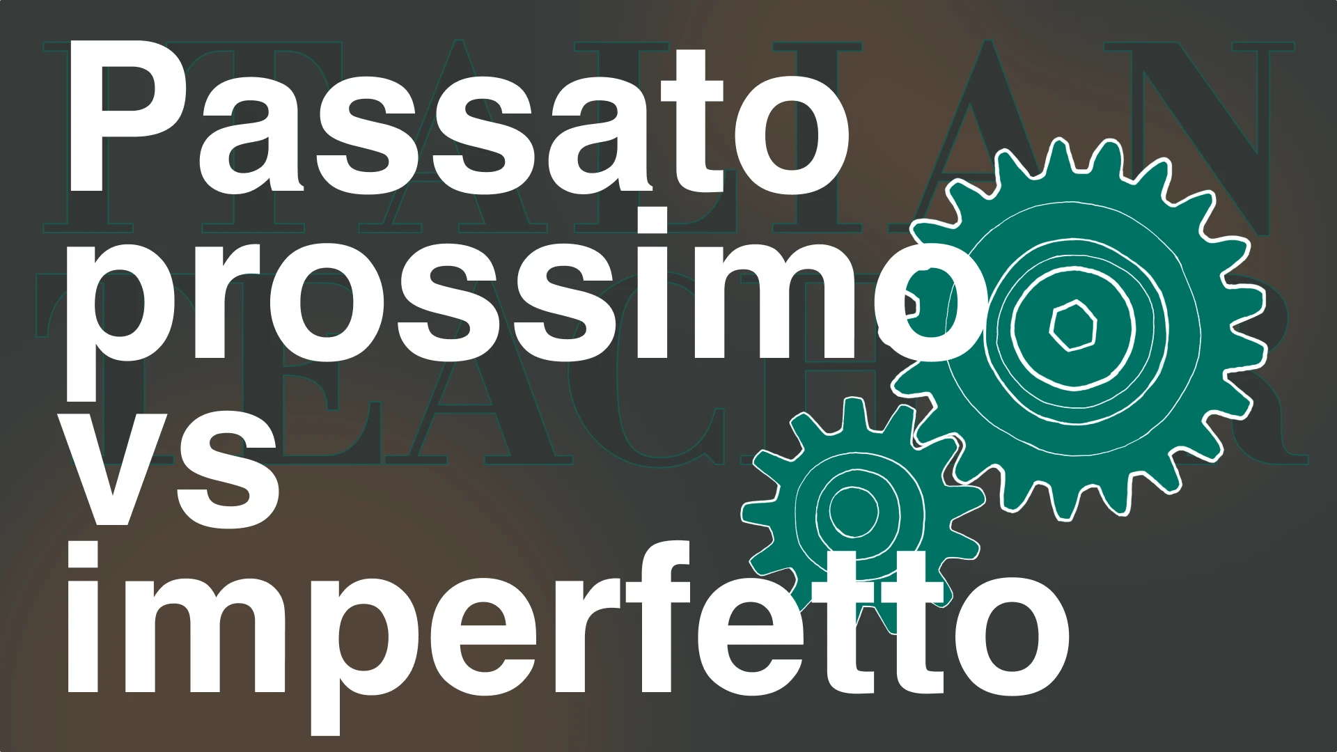Passato Prossimo vs Imperfetto: Choosing the Right Italian Past Tense